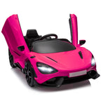 Kids Electric Ride-On Car Toy for Toddlers Ages 3-5 - Battery Powered Vehicle with 3 Speed Settings, Parental Remote Control, Suspension System & LED Lights | Birthday Christmas Gift for Boys & Girls