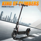 500W Electric Scooter for Adults & Teens 48V App Control – 25-Mile Range, 10" Vacuum Tires, 25° Climbing, Dual Suspension, Dual Disc Brakes, LED Turn Signal – Foldable Commuter E-Scooter Gift