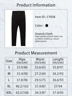 Women's High Waist Stretch Skinny Jeans Metal Button Detail Street Style Slim Fit Denim Pants 10 Colors S-XXL