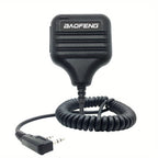 Baofeng H7 Walkie Talkie Headset with Large Speaker & K Connector – Long Range 1.5KM Two-Way Radio Earpiece for Construction Workers, Security, Outdoor & Professional Communication
