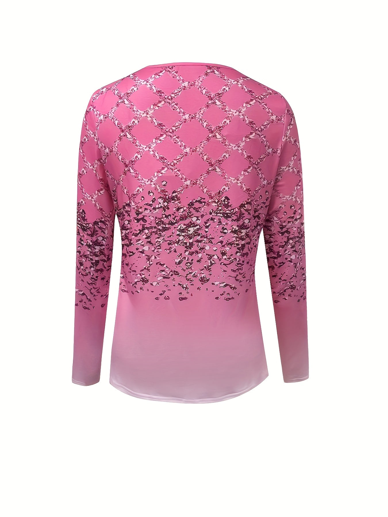 Women's V-Neck Long Sleeve Blouse Stretchy Casual Office Top Machine Washable All Season Layering Shirt Sky Blue Green Peach S-XXL
