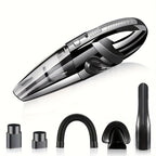 Handheld Car Vacuum Cleaner 4200PA Super Suction, 1800mAh Cordless Portable Vacuum with 5 Attachments, Low Noise for Car Interior, Pet Hair, Home Cleaning – Pink Gift for Women