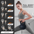 SOGES PVC Soft Kettlebell with Wide Non-Slip Handle – Iron Sand Filled Strength Training Kettlebell 10 to 30 lbs, Safe for Home Gym, Floor & Kids, Ideal for Women & Beginners, Swings Squats HIIT CrossFit