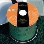 7-Core Paracord Tent Rope Multi-Purpose Outdoor Rope – Nylon Camping Rope for Tent Tie-Down Hanging Bracelet Keychain Backpack, 30M 50M 100M Vivid Colors Sturdy Structure