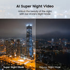 FIMI X8 Tele Max Professional GPS Drone - Dual Sony Camera, 30x Hybrid Zoom, 4K/60fps HDR, 48MP, 3-Axis Gimbal, 20KM RokLink 5.0, AI Night Video & 5000mAh Battery