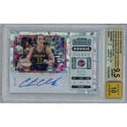 2024-25 Panini Instant Contenders WNBA Caitlin Clark #1 Cracked Ice Variation Auto 18/25 - BGS 9.5 / AUTO 10 Graded Slab | Ultra-Rare Rookie Autograph Investment Card