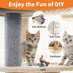 Self-Adhesive Cat Scratching Pad for Wall & Sofa – Durable Furniture Protector Scratch Board, Easy Peel & Stick, Long-Lasting Protection for Small & Large Indoor Cats, Great Holiday Gift