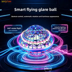 UFO Magic Flying Ball Toy with LED Light – Hand Control Boomerang Hover Ball Intelligent Remote Gesture Control Outdoor Indoor Game Party Gift for Kids Boys Girls Halloween Christmas