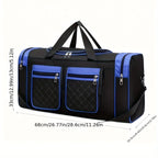 Large Capacity Travel Duffel Bag for Men & Women – Heavy-Duty Gym Bag with Multi-Pocket Design, Adjustable Shoulder Strap & Zipper Closure for Fitness, Weekend Trips, Business Travel & Outdoor Use