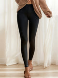 Women's Tummy Control Hip Lift Patchwork Zipper Leggings Butt Lifting Slimming Pants Casual Stretch XS-XXL Black Blue Coffee