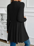 Women's Collarless Loose Jacket Solid Color Lightweight Outerwear Spring Fall Casual Coat Light Grey Black Khaki S M L XL XXL