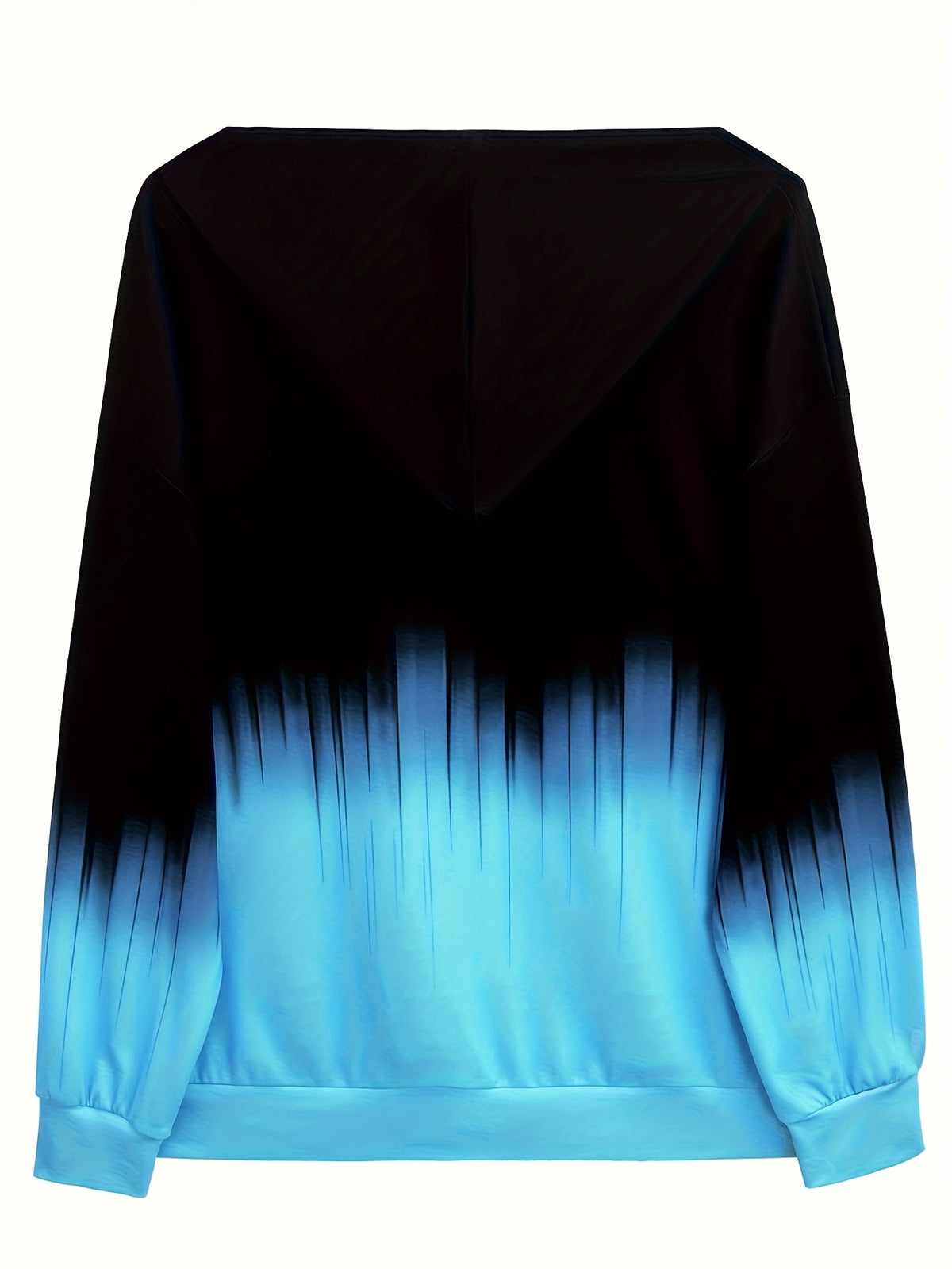 Women's Zip Open Front Hoodie Sweatshirt Color Block Print Loose Casual Layering Knit Top 100% Polyester Mid Stretch Spring Summer Fall S M L XL XXL