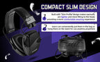 Electronic Shooting Ear Protection Earmuffs NRR 23dB – Noise Cancelling Hearing Protection with Sound Amplification, Adjustable Headband, ANSI Certified for Shooting, Hunting, Mowing & Industrial Use