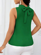 Women's Fashion Sleeveless Tank Top - Casual Short Sleeve Blouse | Lightweight Summer Everyday Chic Ladies Shirt New Arrival