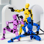 DUMMY 13 Articulated Action Doll 3D Printed Poseable Mannequin Figurine with Multiple Joints Adjustable Shapes Desktop Decoration Collector Toy Art Reference Doll 3 4 or 6 Pack CC BY 4.0 Licensed