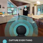 WiFi Security Camera 2-Pack 3MP Full HD - Night Vision, 2-Way Audio, Motion Detection & Real-Time Alerts, IP54 Waterproof Indoor Outdoor Surveillance Camera with App Remote Access & USB