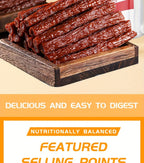 Dried Beef Tendon Dog Chews Natural High-Protein Jerky Treats & Chew Sticks for Training Rewards, All Breeds, 250g / 500g 2-Pack Options