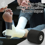 Pre Wrap Tape 4-Rolls Athletic Foam Underwrap for Sports - Protect Ankles Wrists Hands Knees, 2.75 Inch x 30 Yards Each Roll, OK TAPE Sports Underwrap