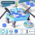 Save the Penguin Ice Breaker Board Game – Knock & Disassemble Ice Wall Interactive Novelty Toy for Kids & Family, Fun Party Game, Perfect Christmas Birthday Gift for Boys & Girls Ages 4+