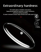 Men's Luxury Stainless Steel Watch with Luminous Hands & Date Display – Elegant Analog Timepiece for Business, Professional & Casual Wear, Ideal Gift for Him