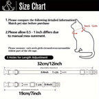 Custom Engraved Glow-in-the-Dark Cat Collar with Personalized ID Tag - Safety Breakaway Buckle, Bell & Luminous Night Safety Design, Adjustable Breathable PP Collar with Pet Name, Phone & Address Engraving