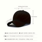 5 Pack Plain Baseball Caps for Men and Women – Unisex Solid Color Stretch Fit Sports Hats for Outdoor Activities Running Hiking, Bulk Baseball Cap Set for Teams Groups and Gifts