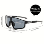 Mirrored Sports Sunglasses Set 3-4pcs for Men Women – PC Polycarbonate Lens Durable Frame Fashion Glasses, Includes Cleaning Cloth, Unisex Outdoor Eyewear for Cycling Driving Festival Daily Wear