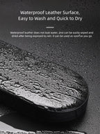 Bike Seat Cushion Cover – Comfortable PU Leather Bicycle Seat Pad with Durable Stitched Edges, Easy Install, Fits Most Bikes, Enhanced Riding Experience for Men & Women