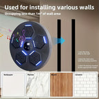 Wall Mounted Musical Boxing Machine with LED & Music, Home Gym Punch Training Target Equipment for Boxing Exercise & Stress Relief, Ordinary, Upgrade & Premium Models - Fun Indoor Sports Fitness