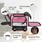 Airline Approved Pet Carrier Soft Sided – TSA Approved Collapsible Travel Bag for Small Dogs, Cats & Kittens Under 15 lbs, Fits Under Airplane Seat