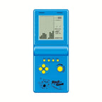 Retro Mini Handheld Game Console Brick Style Portable Classic Video Game Player Built-in Multiple Games Nostalgic Arcade Gaming Gift for Kids Adults Men Women Blue Green