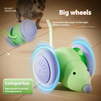 Smart Electric Mouse Cat Toy Automatic Sensing - Self-Entertainment Boredom Relief Interactive Kitten Toy, Auto-Teasing Motion Cat Toy for Indoor Cats, Hands-Free Cat Exercise & Play