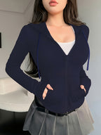 Women's Lightweight Hoodie Casual Solid Color Hooded Sweatshirt Spring Summer Knit Fabric Pullover XS S M L XL XXL Multiple Colors