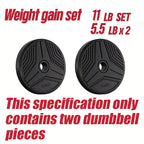 Adjustable Dumbbell Set 5-in-1 Free Weights 30-110 LBS – Use as Dumbbell, Barbell, Kettlebell, Push-Up Rack & Weight Plates, Home Gym Workout Equipment for Men & Women, Multiple Weight Options