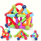 Kids Magnetic Building Blocks – STEM Educational Toy Ages 3+, Random Colors, 25pc or 36pc, Creativity & Fine Motor Skills, Gift for Halloween Christmas Back-to-School