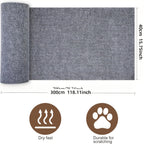 Self-Adhesive Cat Scratching Mat Roll – 15.75x118in Polyester Scratch Guard Tape for Furniture, Sofa, Door & Wall, Durable Cat Scratch Deterrent Sticker, Protects Upholstery, 3 Colors