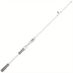 Carbon Fiber Fishing Rod Casting & Spinning Fast Action Sensitive Tip EVA Grip for Freshwater Saltwater Bass Fishing – 165cm 180cm 210cm, Lightweight High-Power White Fishing Pole
