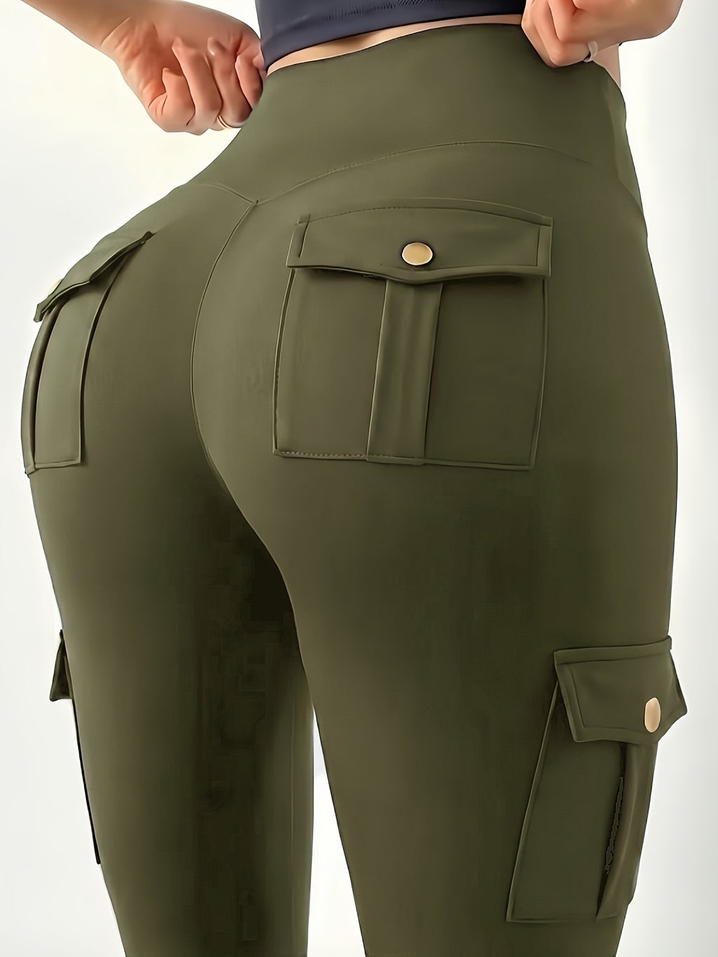Butt Lifting Leggings Women High Waist Yoga Pants with Pockets Patchwork Sports Workout Tights All Season S-XXL US Warehouse