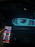 Flexible LED Dot Matrix Display Panel 16x96 – Programmable RGB Scrolling Sign with App & Remote Control, USB Powered, DIY Animated Lighting for Shop, Store, Hotel, Car, Home Decor