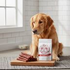 Dried Beef Tendon Dog Chews Natural High-Protein Jerky Treats & Chew Sticks for Training Rewards, All Breeds, 250g / 500g 2-Pack Options