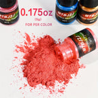 28-Color Resin Casting Powder Set – Fine Bubble-Free Pigment Powder for Resin Art, Jewelry Making, DIY Crafts & Beginners, Vibrant Mixed Colors – Qu Gofang