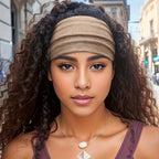 20 Pcs Wide Sports Headband Set for Women Elastic Absorbent Boho Solid Color Knit Yoga Headbands for Fitness Running Cycling Basketball Everyday Hair Accessories Bulk Gift Set
