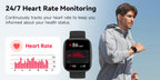 Smart Watch for Men & Women with Wireless Calling & Built-in Alexa – 1.83" HD Touch Screen, 100+ Sports Modes, Heart Rate Monitor, Waterproof Fitness Tracker, Compatible with iPhone & Android