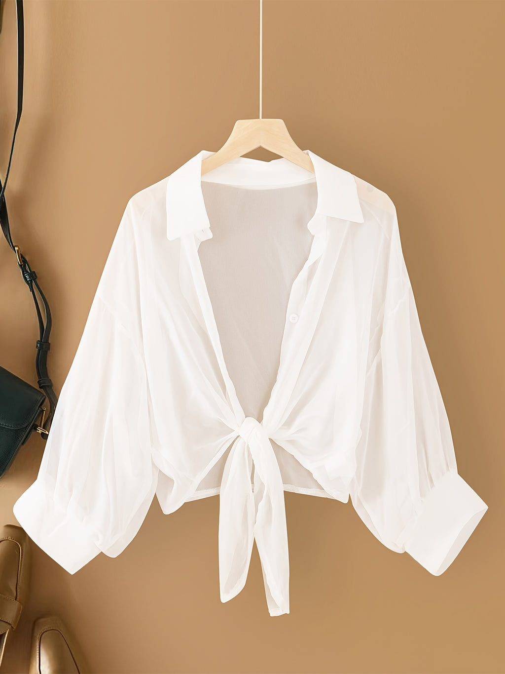 Women's Chiffon Cardigan Short Lightweight Summer Cover Up Casual Open Front Kimono Shirt Top for Women S M L XL XXL