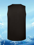 Men's 3-Pack Quick-Dry Athletic Tank Tops – Sleeveless Workout Vests, Breathable Moisture-Wicking Crew Neck Shirts for Running, Gym & Casual Wear, S-XXXL