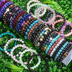 30pcs Glass Beaded Bohemian Bracelet Set for Women Men – Random Multicolor Stackable Stretch Bracelets Boho Jewelry for Daily Wear All Seasons Gift