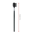 Pet Eye Tear Stain Remover Comb - Double-Sided Eye Grooming Brush for Removing Crust Mucus and Tear Stains, Eye Care Tool for Small Cats and Dogs, Pet Grooming Accessories, Black