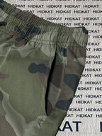 Women's Camo Cargo Pants – Lightweight Breathable Hiking Outdoor Casual Long Pants Multi-Pocket Elastic Waist XS-XXL Camouflage