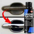 Chrome Polish Refurbishment Agent 3.38oz – Removes Oxidation & Restores Shine on Car Door Handles Window Trim Bumpers Wheels & Badges – Universal Chrome Cleaner & Repair Polish