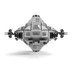 5351 Pieces Sci-Fi Spaceship Building Set with Rotating Turrets & Display Stand – 35 Inch Large MOC Model Kit for Space Room Decor, Adults Teens, Birthday Christmas Gift